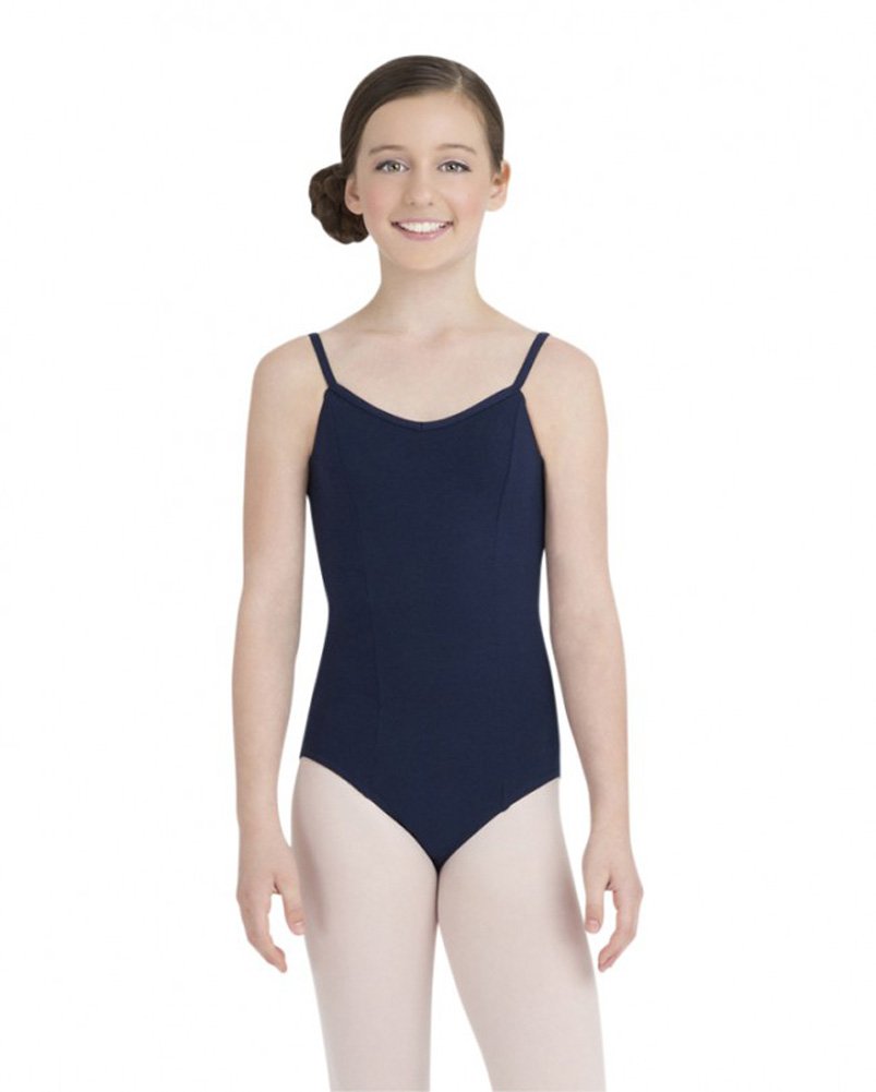 Capezio Classic Princess Girl's Leotard Jumpsuit, Navy blue, M