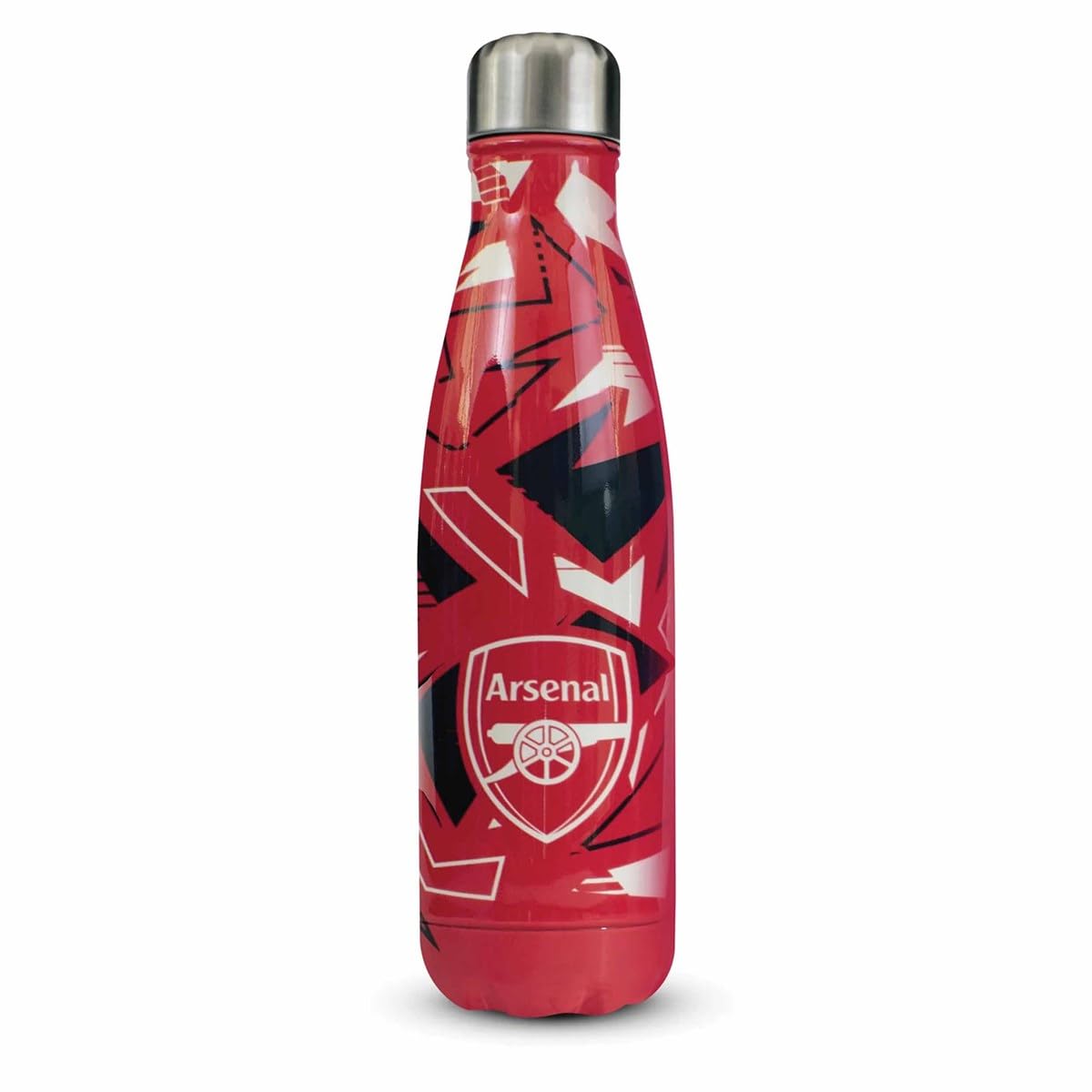 Arsenal 500ml Stainless Steel Vaccum Flask Thermal Bottle - Red | Officially Lic