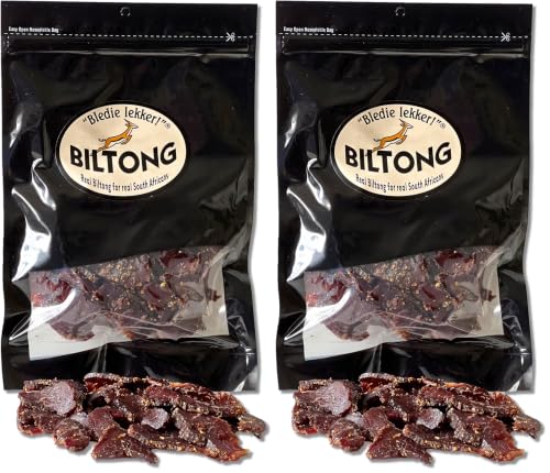 Bledie Lekker Biltong Sliced 8oz (Pack of 2)