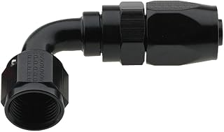 Fragola 229008-BL Pro-Flow Black Size (-8) 90° Hose Fitting