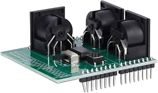 MIDI Shield Module, Digital Interface Adapter with MIDI IN OUT THRU Ports, PCB Design compatible with Arduino, for Electronic Instruments Testing