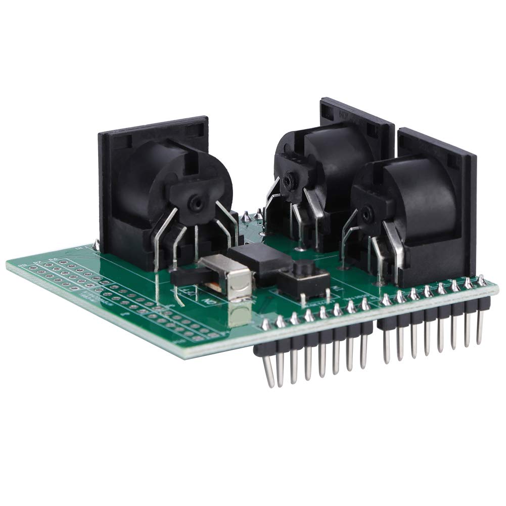 MIDI Shield Module, Digital Interface Adapter with MIDI IN OUT THRU Ports, PCB D