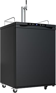 EdgeStar KC3000 Full Size Kegerator with Digital Display - Black
