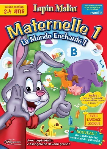 Lapin Malin maternelle 1 + mon premier lapin malin 2-4 ans - le monde enchanté