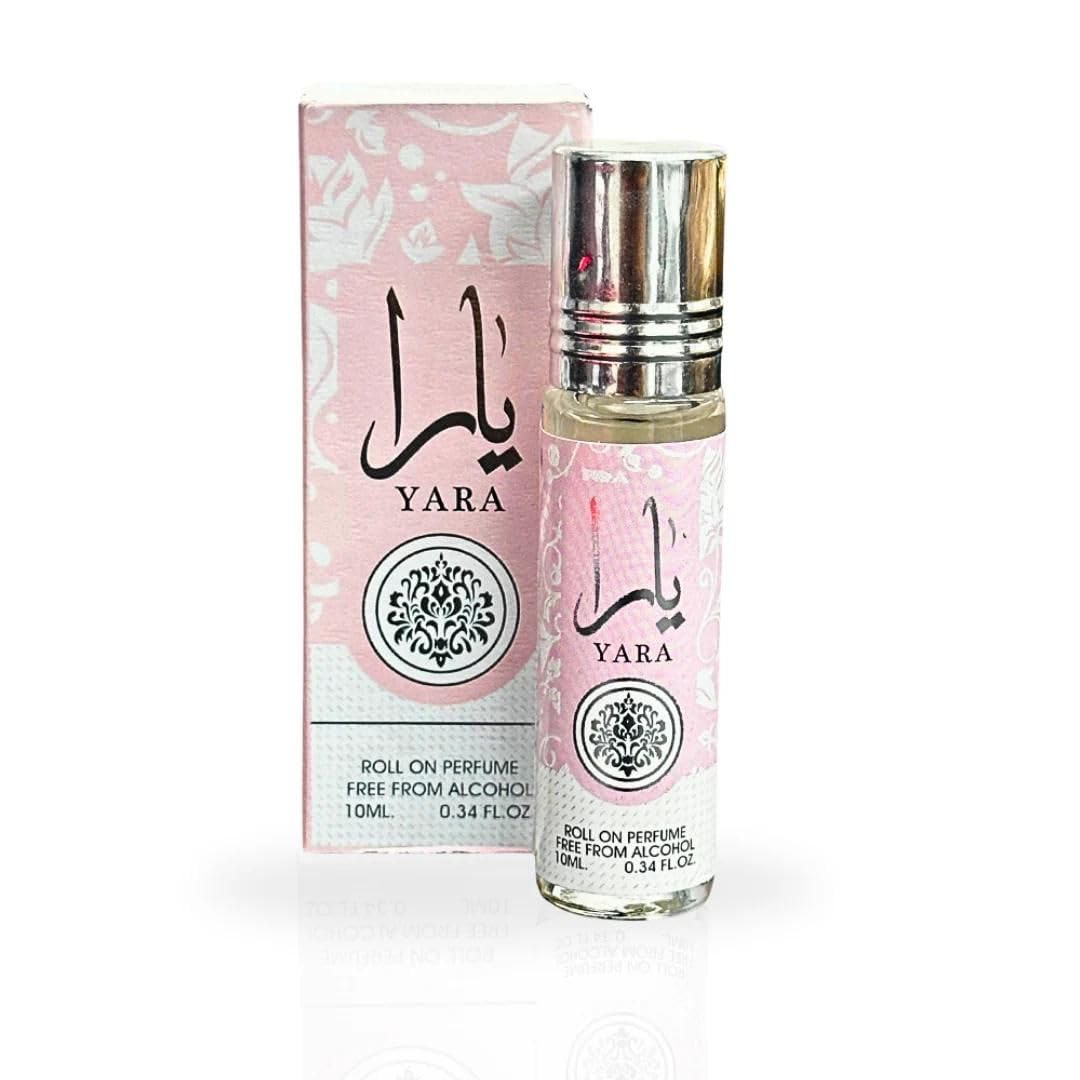 Ard Al Zaafaran YARA Roll-On Perfume Oil CPO - 10ML (0.34 OZ) | Gourmand Accord,