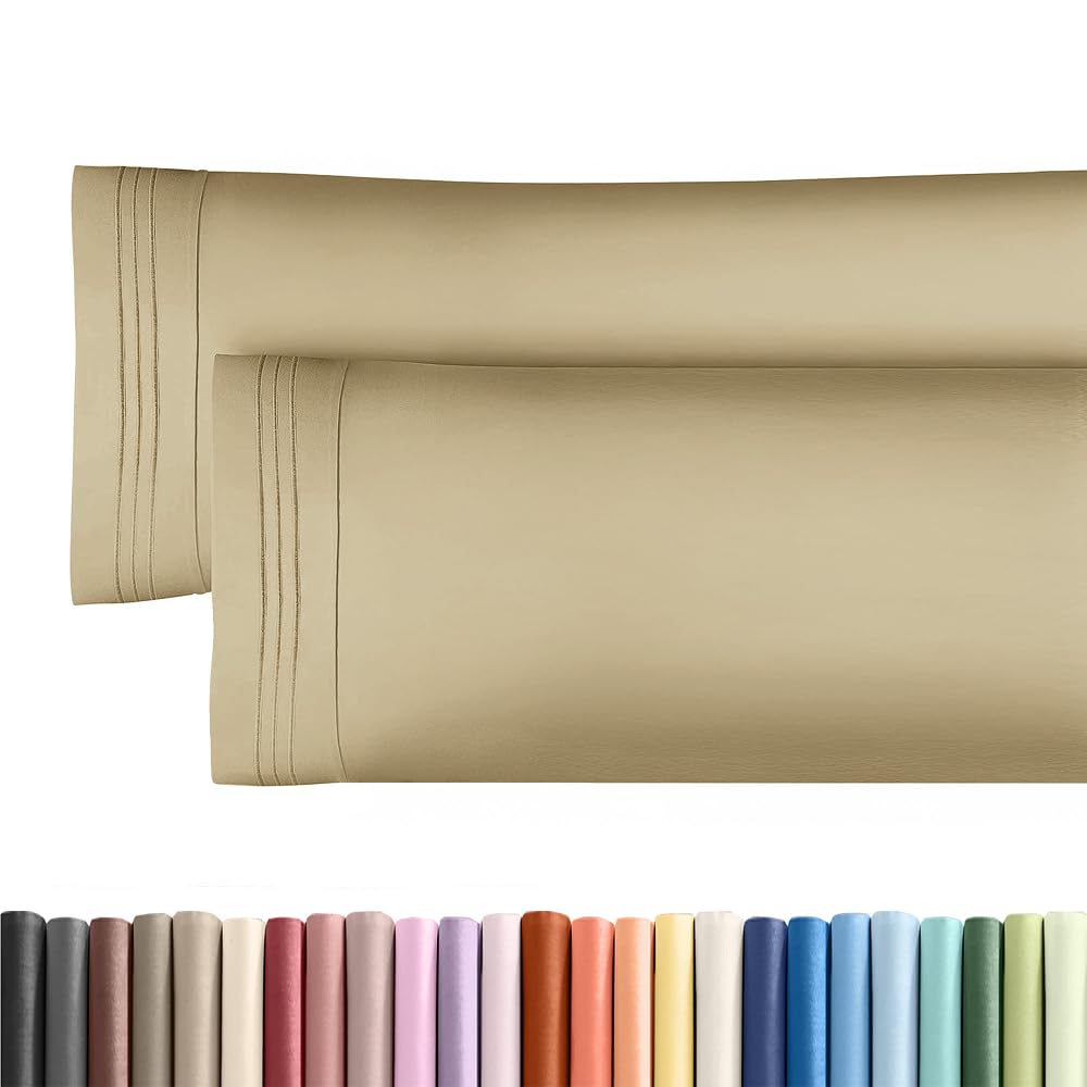 New Pillow Body Pillowcases, Beige