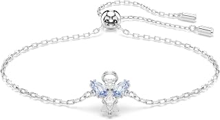 Swarovski Magic bracelet, Angel, Blue, Rhodium finish