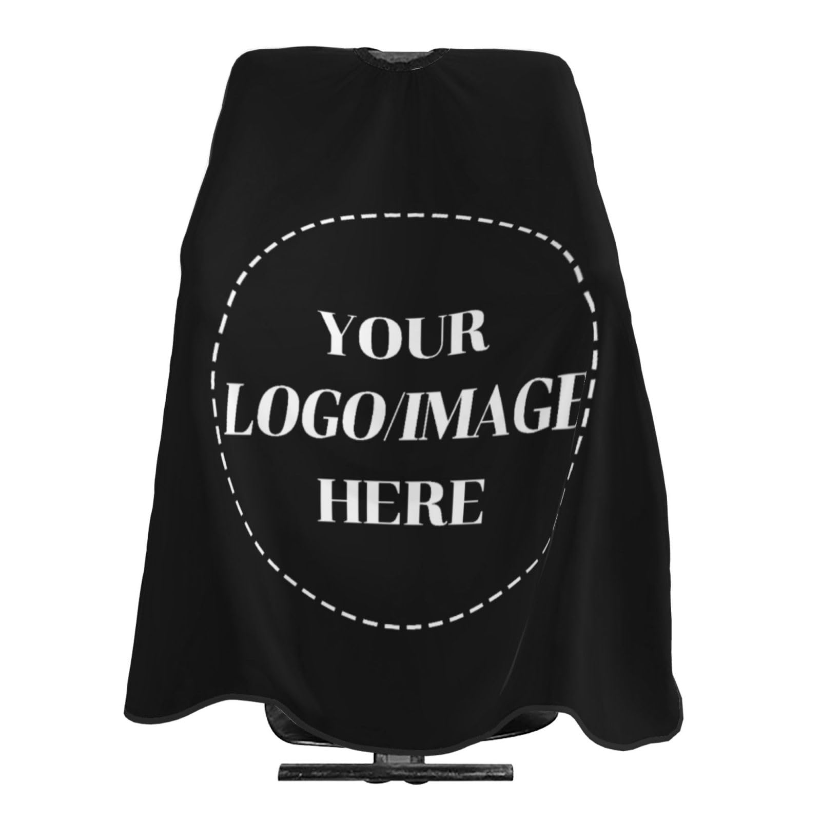 39x47in Custom Barber Cape with Logo, Personalized Hair Stylist Capes, Customize