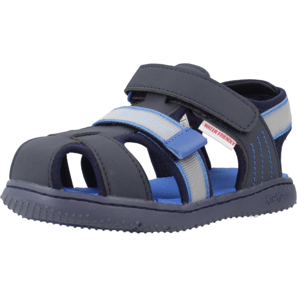 Kickers Kickbeachou Unisex Sandals, Children and Youth