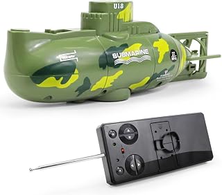 KALASU High Simulation Military Nuclear Remote Control Submarine Toy | for Kids – Dive, Float & 360° Rotation in Water Tanks & Bathtubs –6 Channel，channelPerfect Gift for Children