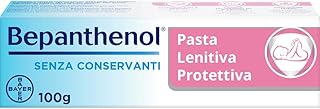 Bepanthenol Baby Soothing Paste, Nappy Changing Cream, Panthenol, 100 g | Skin hydration and regeneration, protection for newborns redness and irritation, without perfumes, dyes and preservatives