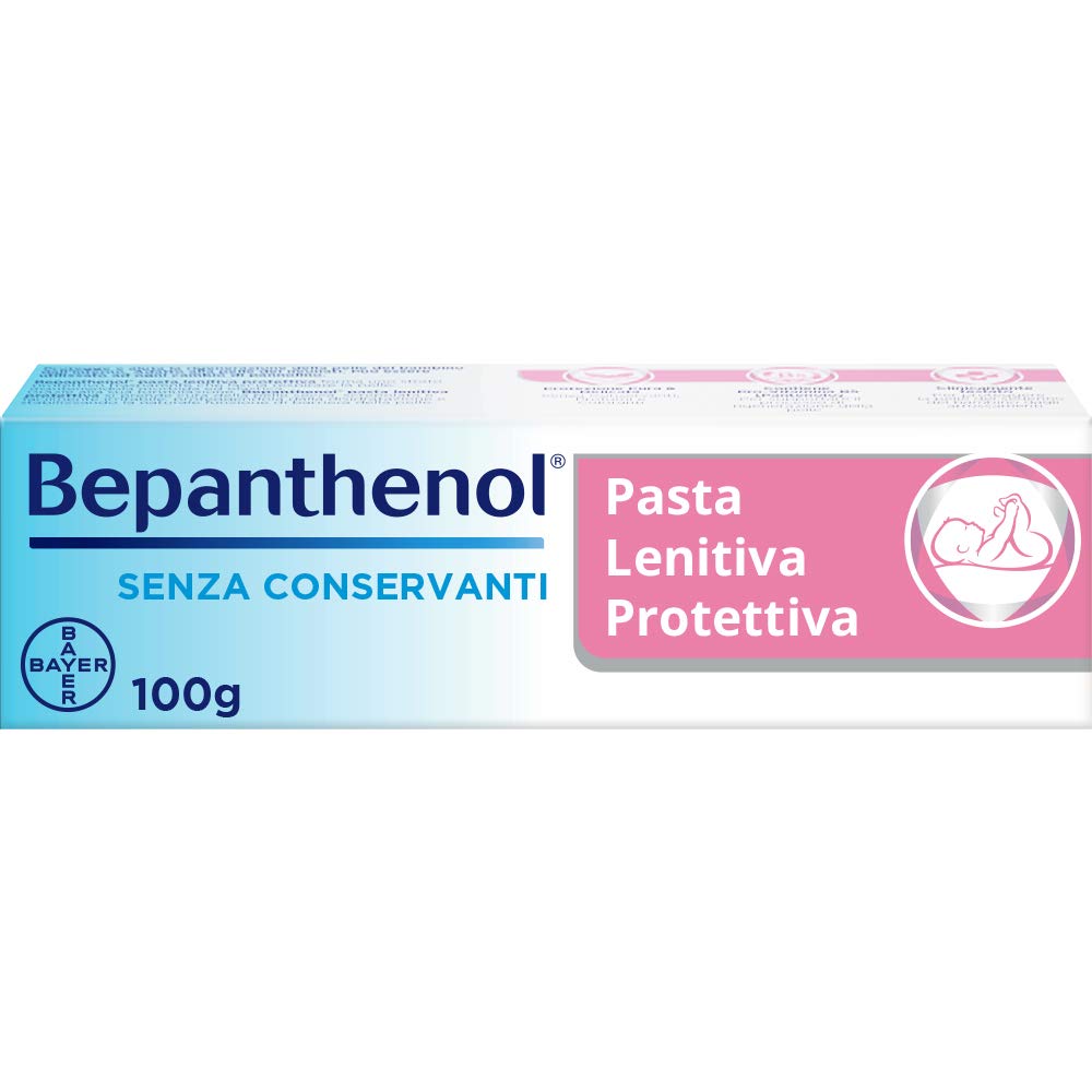 Bepanthenol Baby Soothing Paste, Nappy Changing Cream, Panthenol, 100 g | Skin h