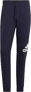 adidas Men's Essentials French Terry Cuffed Logo Pants Track Pants