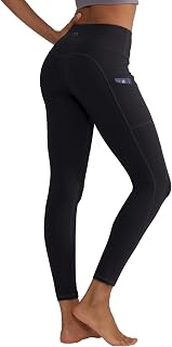 ALONG FIT Leggings for Women with 3 Pockets, Non-See-Through | High Waisted Yoga Pants, Tummy Control, for Workout, Gym, Casual, Buttery Soft, Full-Length, Plus Size