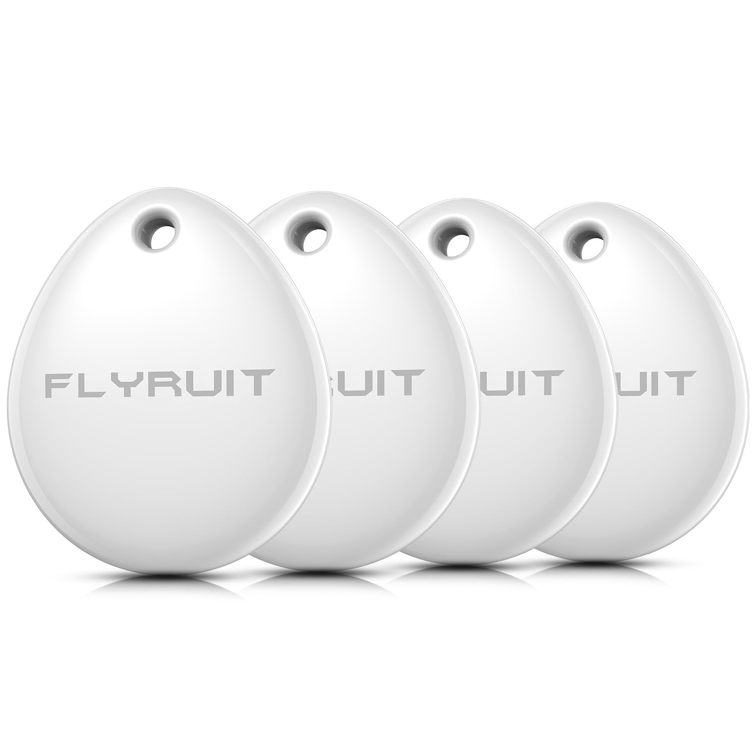 Air Tracker Tags-4 Pack for Apple Find My, iOS Only, Official MFi Certified | Sm