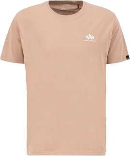 Alpha Industries Men's Basic T Small Logo Foil Print T-Shirt