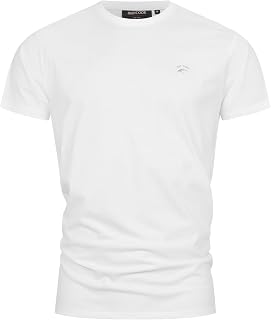 Indicode Men's Kloge T-Shirt with Crew Neck, Men's Shirt Summer Shirt