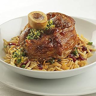 Premium Veal Osso Buco Shanks, 4 Count, 3 inches each Aged Up to 28 Days | Tender and Juicy Restaurant-Quality Veal Osso Buco with Cooking Instructions from the Kansas City Steak Company