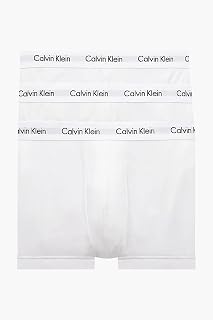 Calvin Klein Men's Boxer Briefs Pack of 3 Low Rise Trunks Underwear