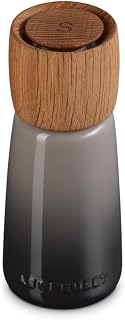Le Creuset Stoneware Alpine Salt Mill, 7", Oyster