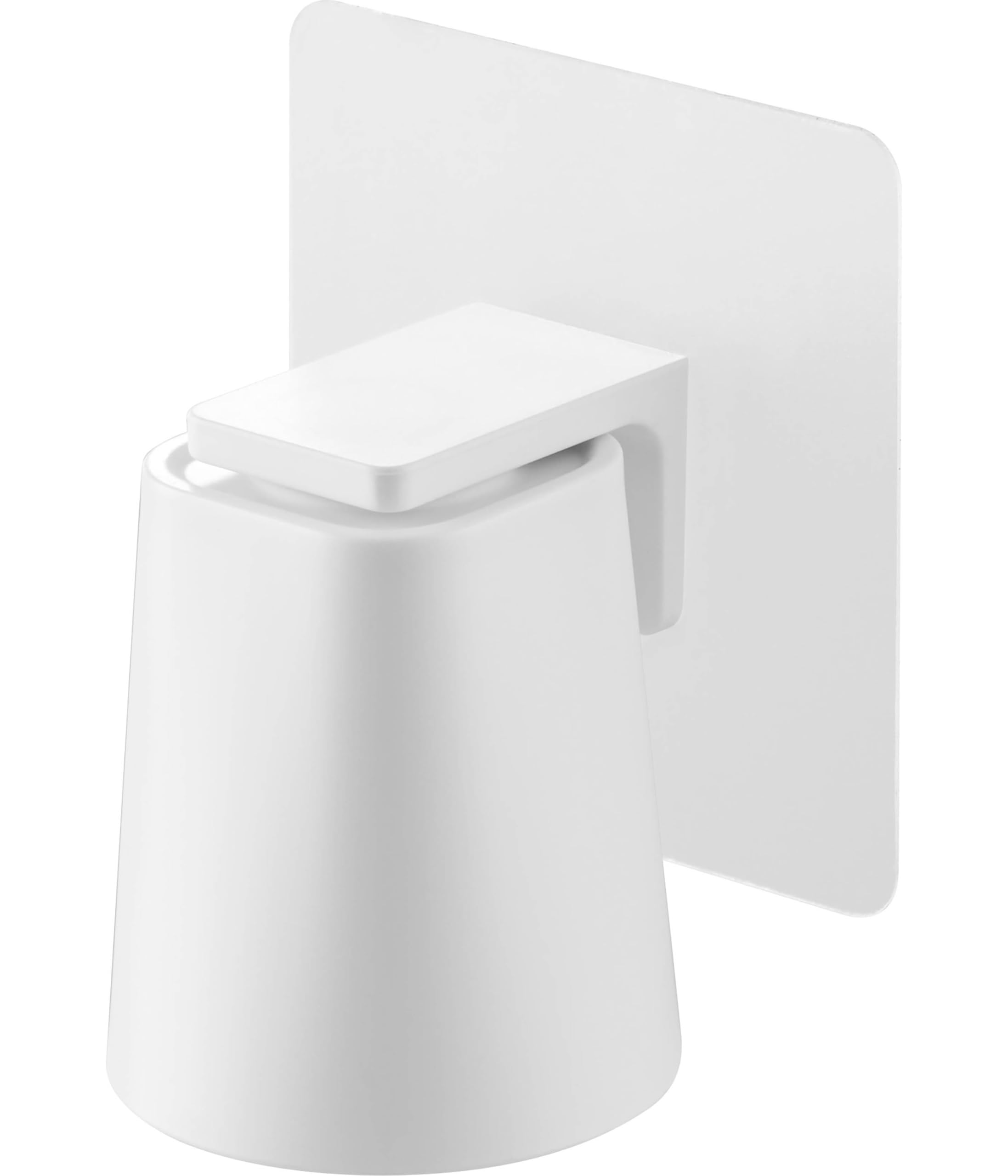Yamazaki (Yamazaki) Film Hook Magnet Mouthwash Tumbler White Tumbler: W5×D5×H5.5