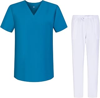 MISEMIYA - Unisex Sanitary Pajamas Sanitary Uniforms Medical Uniforms G713-6802