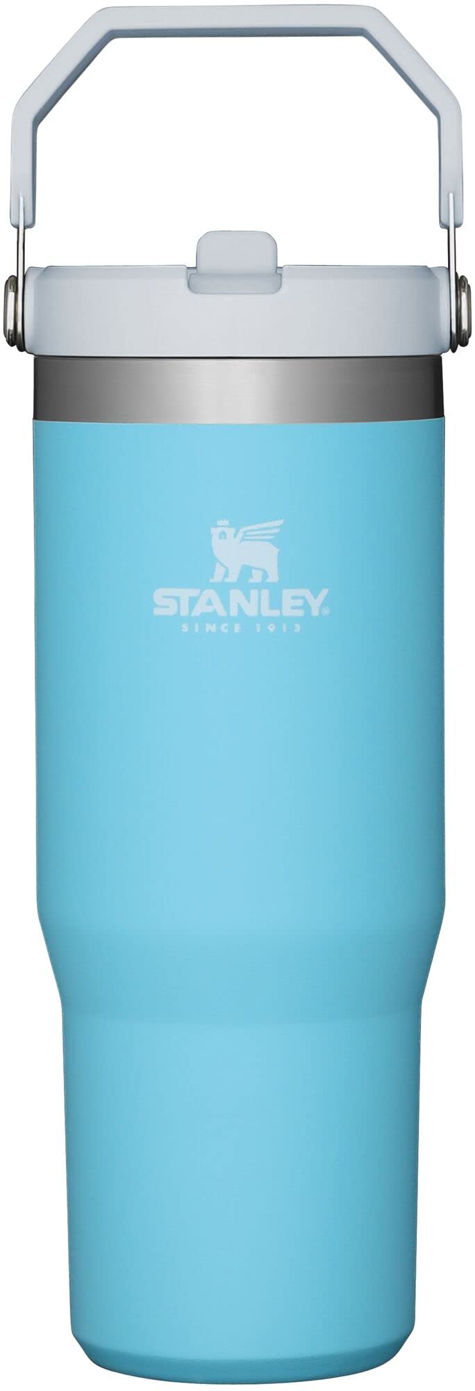Stanley IceFlow Flip Straw Tumbler with Handle 30 oz | Twist On Lid and Flip Up 