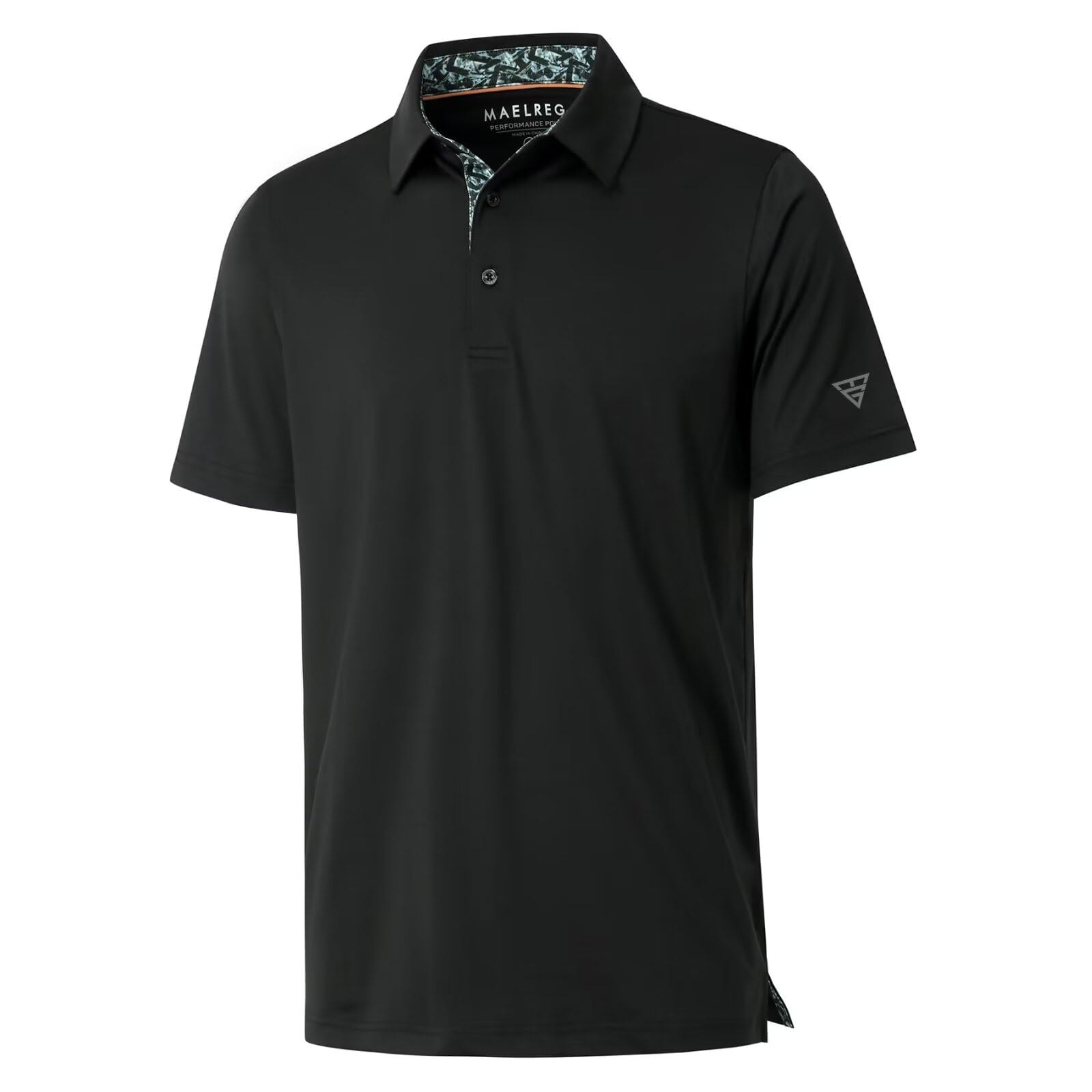 Mens Polo Shirts Short and Long Sleeve Casual Solid Stylish Dry Fit Performance 