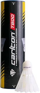 Carlton Tournament T800 Badminton Shuttlecocks, Tube of 6