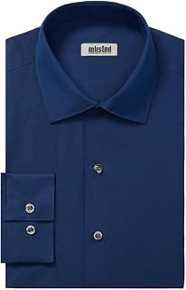 Kenneth Cole Unlisted Men's Slim Fit Solid Dress Shirt - Amazon Exclusive