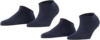ESPRIT Women's Uni 2-Pack Trainer Socks Cotton Breathable