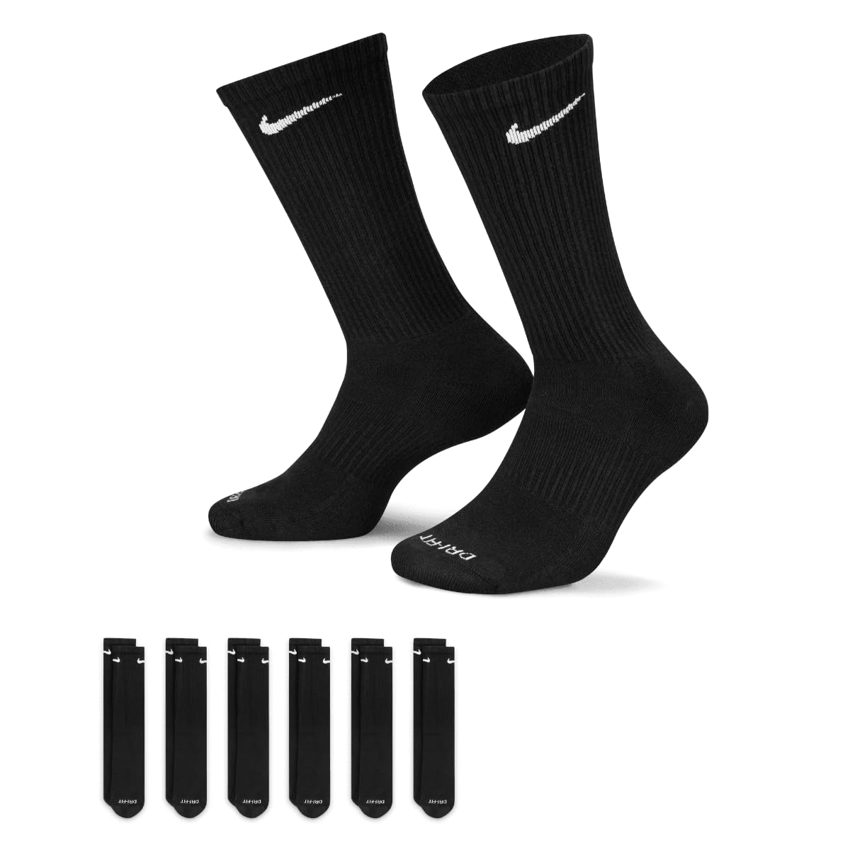 Nike One Quarter Socks 3PPK Value
