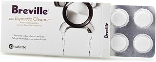 Breville BEC250 Espresso Machine Cleaning Tablets, 8 Pack | Safely and thoroughly remove coffee oils and residue with the cleaner designed for use with Breville models