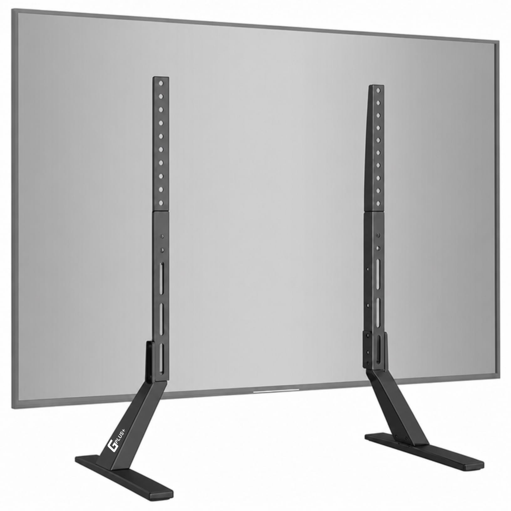 GPlus+ Universal Table Top TV Stand for Most 23 to 75 inch LCD LED Plasma Flat S