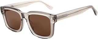 ZENOTTIC Square Shape Men's Polarized Sunglasses: Classic Sunglasses With 100% UV100% Protection For Women - Designer Large Unisex Sunglasses