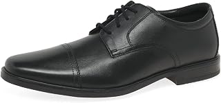 Clarks Howard Cap Black Leather 41