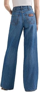 Wrangler Jeans da donna Yvette a vita alta a gamba larga