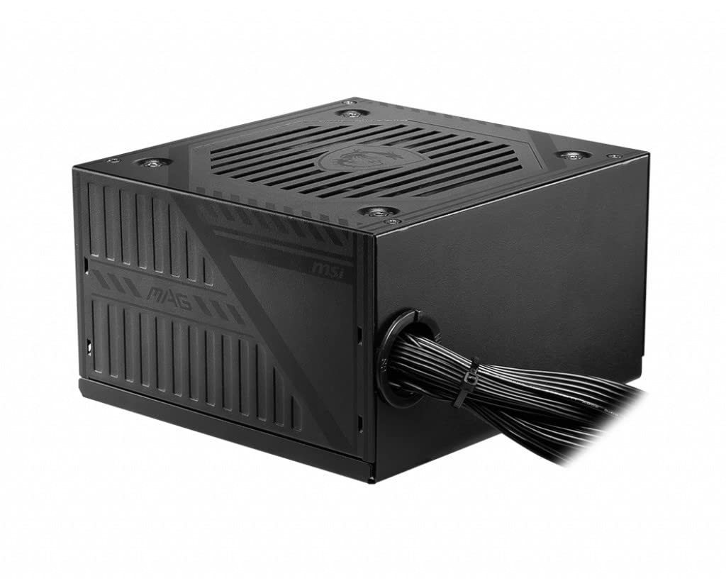 MSI MAG A600DN ATX PC Power Supply 600 Watt Non-Modular 80 Plus Black