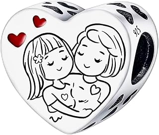 1pcs 925 Silver FashionableMother's Love Series Pendant Suitable for DIY Women Jewelry Gifts for Mom Party Gifts