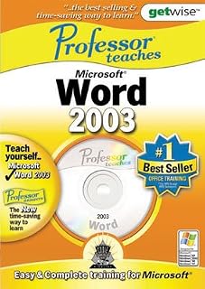 Professor Teaches Office 2003 Word