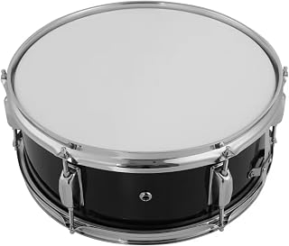ROYHH 12inch Snare Drum with Drumsticks Shoulder Strap Drum Key Percussion Instrument for Students Beginners Marching Snare Drum Portable Snare Drum Set