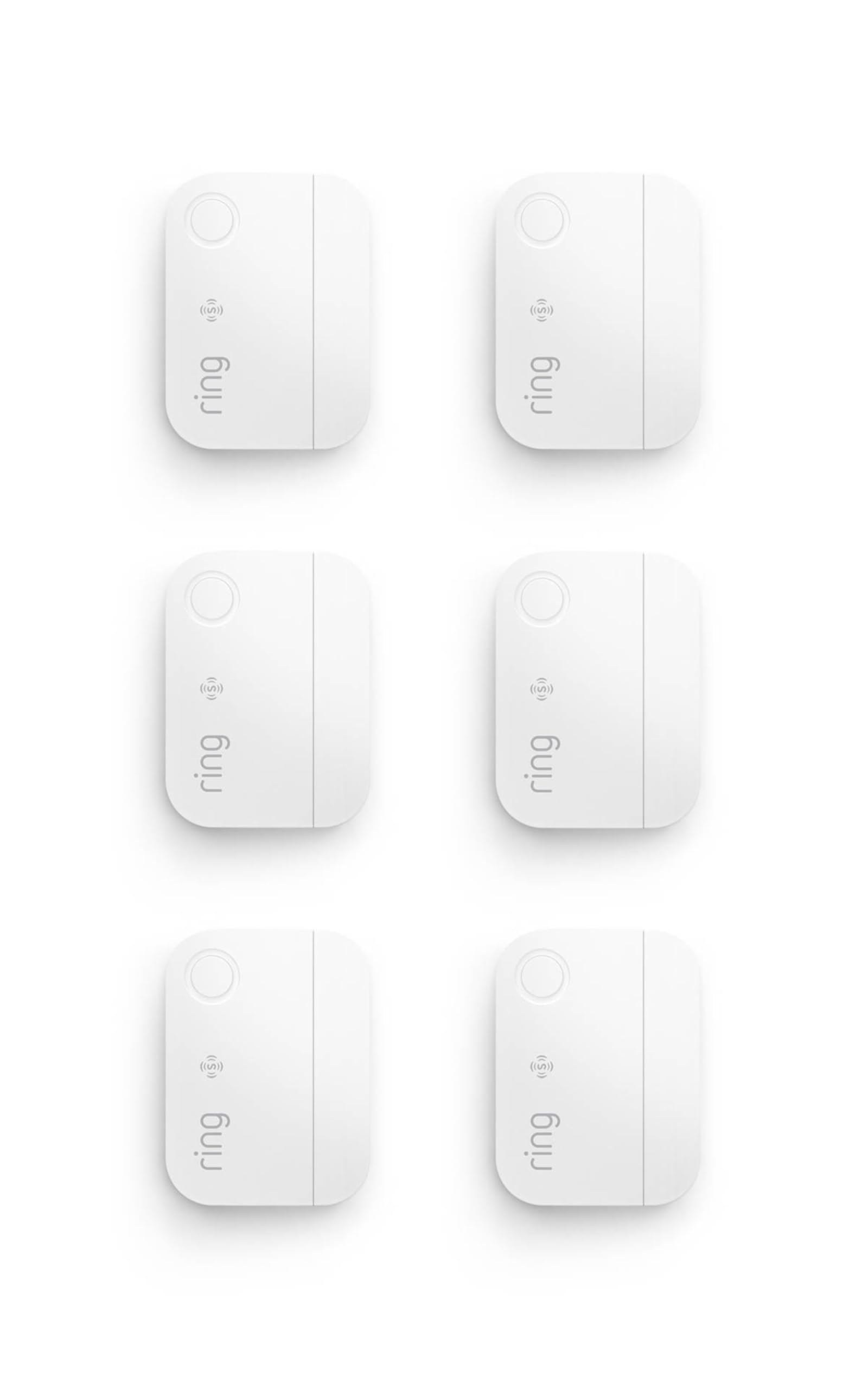 Ring Window & Door Sensor (newest model) 6-pack, protect entry points with insta