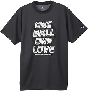 Champion(チャンピオン) Tシャツ 半袖 丸首 抗菌防臭 速乾 グラフィックプリント ショートスリーブTシャツ バスケットボールC3-ZB314メンズ