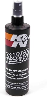 K&amp;N Air Filter Cleaner and Degreaser: Power Kleen; 12 Oz Spray Bottle; Restore Engine Air Filter Performance, 99-0606