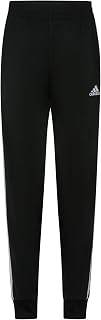 adidas Kids Boys All Sport Poly Melange Jogger Casual - Grey | Tricot Jogger Pants, drawcord waist, side pockets, logo detail