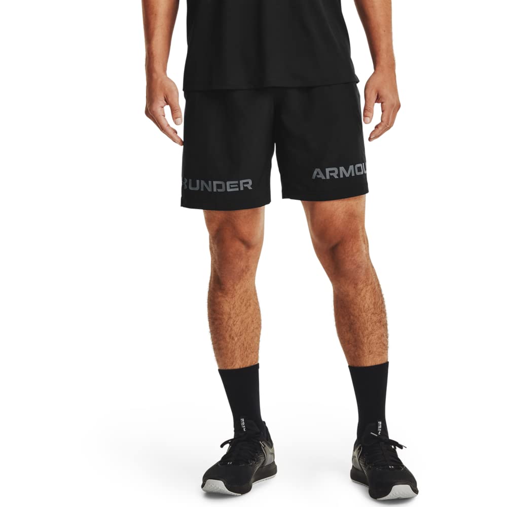 Under Armour Woven Graphic Wordmark Men's Shorts, Ultralight and Breathable, Com