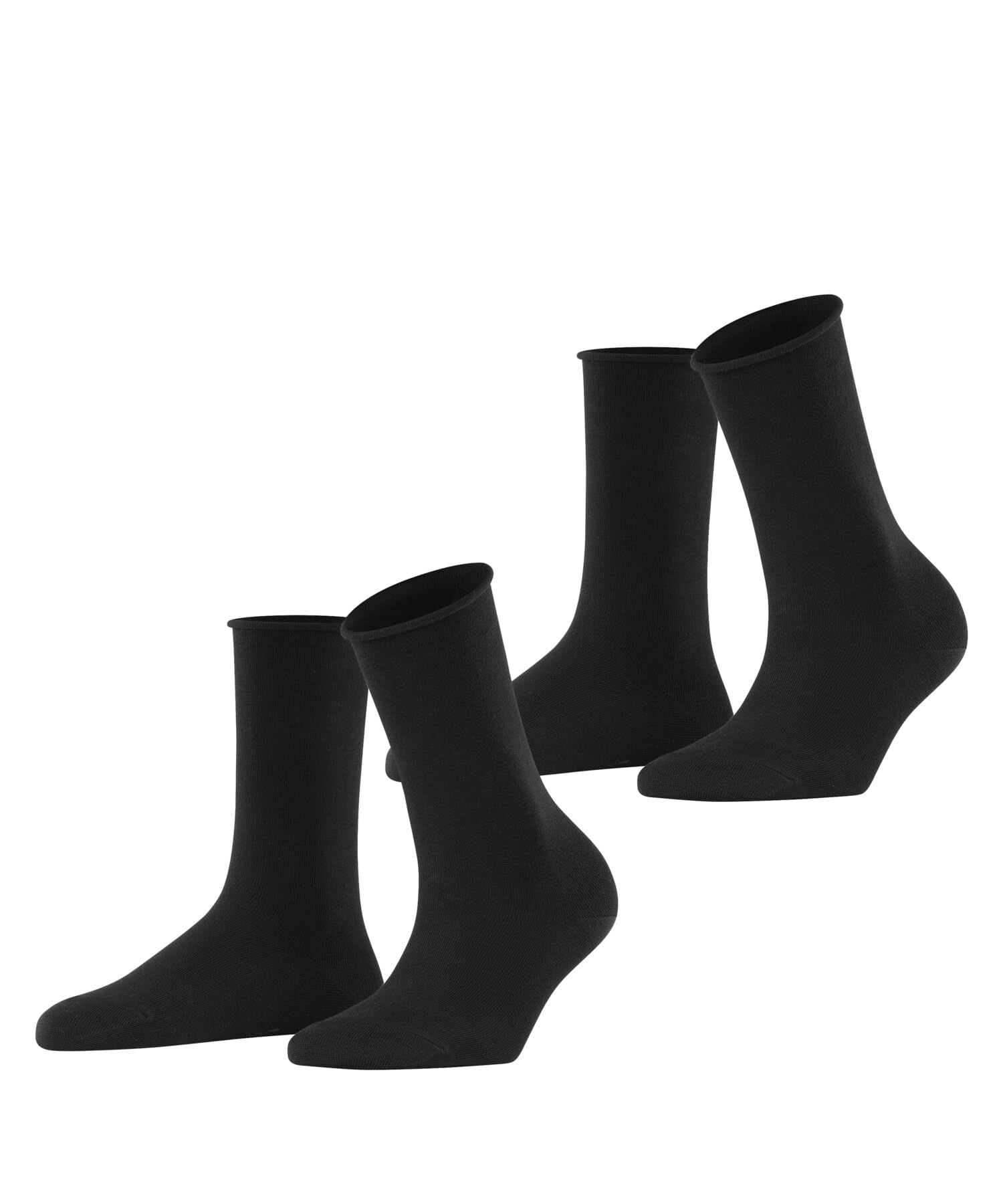 Esprit Basic Pure Multipack W So Cotton Plain Socks (Pack of 2) Women