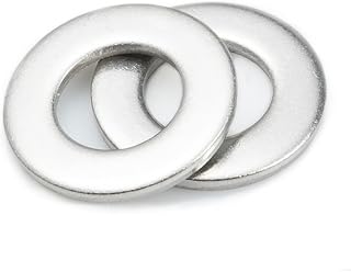LUPANTER M6 Flat Washers 100 Pack, Stainless Steel Metric Washers for Screws and Bolt…