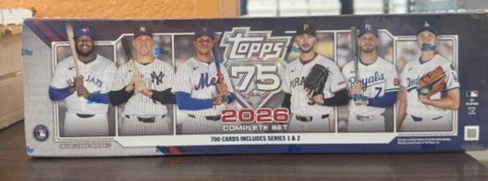 2026 Topps MLB Baseball 75th Anniversary Complete Set FACTORY SEALED Rookies Jac