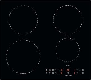AEG Induction Hob IKX64301CB, 60 cm, 4 Zones, Black | 60 cm width, 4 cooking zones, booster, key-lock, LED indicators, Black